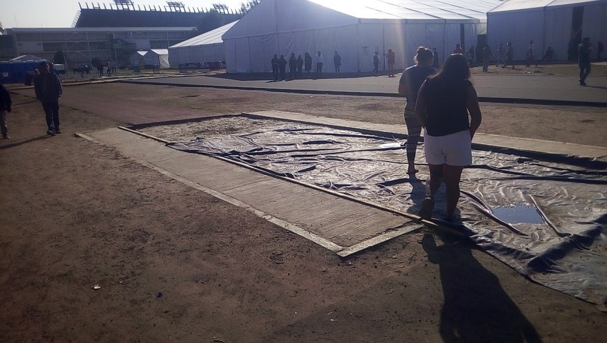 RIAZA VISITA LA CARVANA MIGRANTE